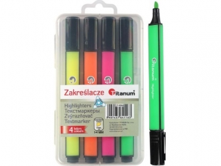 Zakrelacz Titanum trjktny, mix 1,0-4,0 mm etui 4 kol.