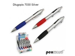 Długopis automatyczny PENWORD 7030 Silver