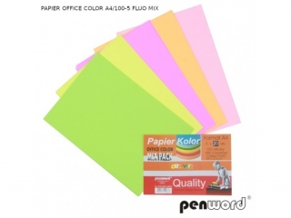 Papier ksero kolorowy PENWORD Office color A4 100k. fluo mix