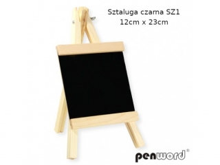 SZTALUGA CZARNA SZ1 12cm x 23cm