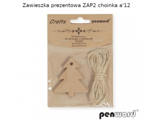 ZAWIESZKA PREZENTOWA ZAP2 CHOINKA a12