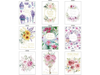 Laurka Lux Edition B6LUX 127x180 z kopert�  POL-MAK Urodziny B6LUX_UR_707 [opakowanie=10szt]