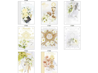 Laurka z�ocona B6Z 117x167 z kopert�  POL-MAK Komunia B6Z_KOM_103 [opakowanie=25szt]