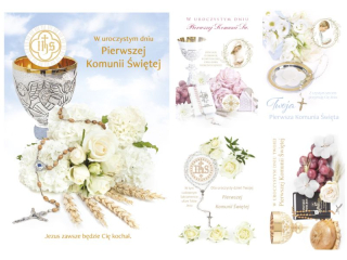 Laurka du�a LD 140x200 z kopert�  POL-MAK Komunia LD_KOM_100