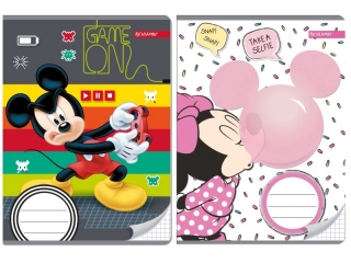 Zeszyt A5 16k. BENIAMIN MinniexMickey, kratka