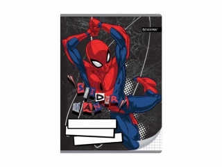Zeszyt A5 16k. BENIAMIN Spider-Man, trzy linie