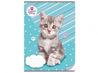 Zeszyt A5 16k. BENIAMIN The Sweet Pets - Kot, trzy linie