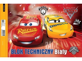 Blok techniczny A4 10k. BENIAMIN Cars