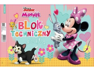 Blok techniczny A4 10k. BENIAMIN Minnie Mouse