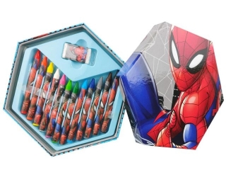 Zestaw heksagonalny 51 elementów Spider Man