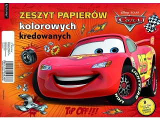 Zeszyt papierów kolorowych A5 8k. BENIAMIN Cars
