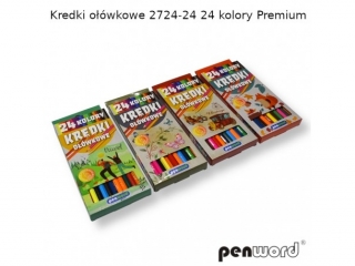 KREDKI OWKOWE 2724-24 24 KOLORY PREMIUM (SZPSH)