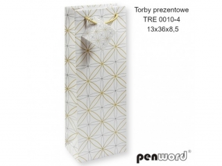 TORBY PREZENTOWE TRE 0010-4 13x36x8.5 cm [opakowanie=12szt]
