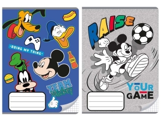 Zeszyt A5 16k. BENIAMIN Mickey Mouse, kratka