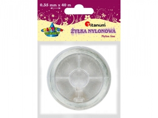�y�ka nylonowa transparentna 0, 35mm 40m