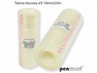 TAŚMA BIUROWA a8 19x33m (SZPSH)