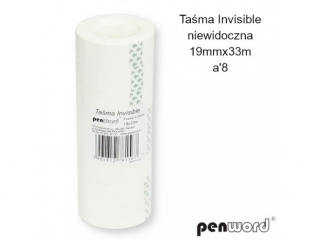 TAMA INVISIBLE NIEWIDOCZNA 19mmx33m a8ROLEK (SZPSH)