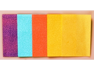 Papier dekoracyjny t�oczony struktura Rock 20x20cm 120g 5 kolor�w 10szt.