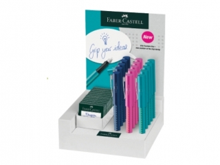 CIENKOPIS GRIP 2010 DISPLAY 15 SZT. + 10 WKADW FABER-CASTELL