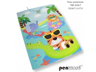 TORBY PREZENTOWE TRE 0038-7 50,8x71,1x17,8 cm - MEGA XXL