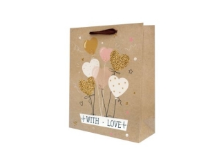TOREBKA PASKA DUA KRAFT FLUO 30X42X12cm