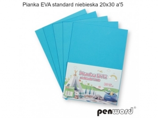 PIANKA EVA STANDARD NIEBIESKA 20X30 a5