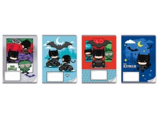 Zeszyt A5 16k. BENIAMIN Batman, kolorowe trzy linie
