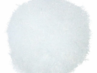 Pompony poliestrowe 18mm 15szt. bia�e