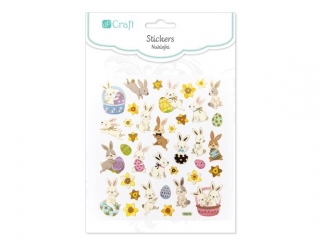 NAKLEJKI - KR�LICZKI, 37 SZT. [opakowanie=5szt] WLK-DLP