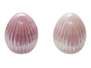 Jajka ceramiczne DPCRAFT Per³owe pink 6x8cm 2szt.