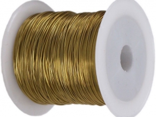 Drucik florystyczny 0, 45mm x 30m z�oty