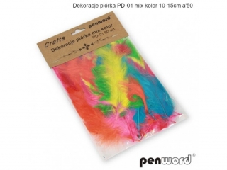 DEKORACJE PIRKA PD-02 LOTKI MIX KOLOR 10-15cm a50