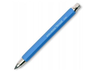 KIN OŁÓWEK MECHANICZNY 5340/02 5, 6 MM KUBUŚ Z TEMPERÓWKĄ NIEBIESKI II