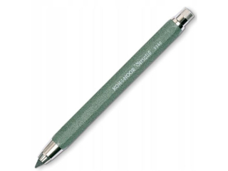 KIN OŁÓWEK MECHANICZNY 5340/03 5, 6 MM KUBUŚ Z TEMPERÓWKĄ ZIELONY
