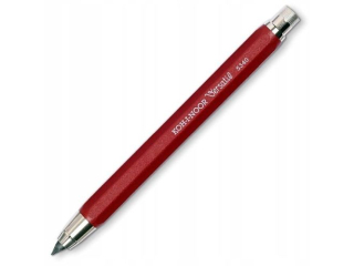 KIN OŁÓWEK MECHANICZNY 5340/14 5, 6 MM KUBUŚ Z TEMPERÓWKĄ WIŚNIOWY