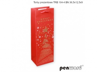 TORBY PREZENTOWE TRB 104-4 BN 36,5x12,5x9 [opakowanie=12szt]
