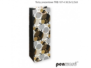 TORBY PREZENTOWE TRB 107-4 36,5x12,5x9 [opakowanie=12szt]