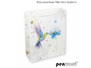 TORBY PREZENTOWE TRB 108-2 32x26x10 [opakowanie=12szt]