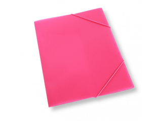TECZKA A4 Z GUMK� PLASTIKOWA RӯOWA A4-429PK