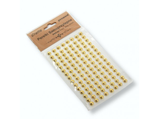 PEREKI SAMOPRZYLEPNE PRS-08 8mm ZOTY CHROM