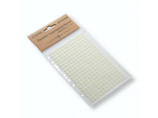 PEREKI SAMOPRZYLEPNE PRS-12 6mm ECRU