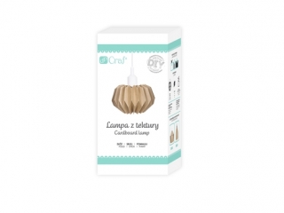 LAMPA Z TEKTURY DIY - SZARA OPRAWKA NZWR-DLP