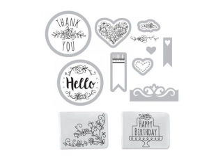 MASZYNA TN�CO - WYT�ACZAJ�CA - SIZZIX SIDEKICK  (WHITE x GREY) - ZESTAW STARTOWY NZWR-DLP