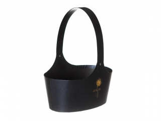 PUDEKO OZDOBNE FLOWER BOX 20 X 16 CM, BLACK