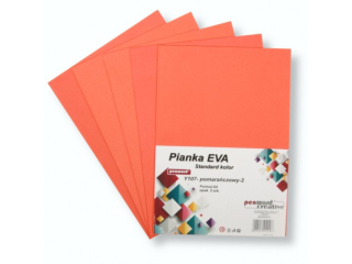 PIANKA EVA STANDARD POMARACZOWA -2  20X30a5 Y107