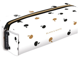 PI�RNIK KOSMETYCZKA / BLACKxWHITE - JAB�KO