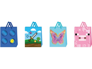 TOREBKA OZDOBNA DZIECI�CA �REDNIA HS 26x32x10, 5cm / MIX2 [opakowanie=12szt]