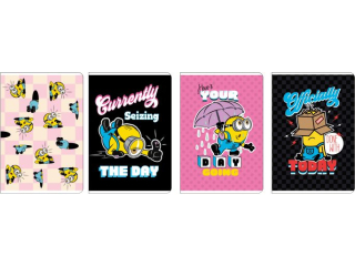 ZESZYT A5/60k. Linia / MINIONKI [opakowanie=5szt]