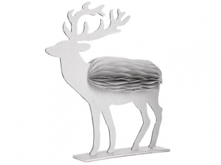 DEKORACJA Z PAPIERU RENIFER 30 CM BN-DLP