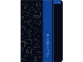 ZESZYT TEMATYCZNY A5/60k. kratka / INFORMATYKA [opakowanie=5szt]